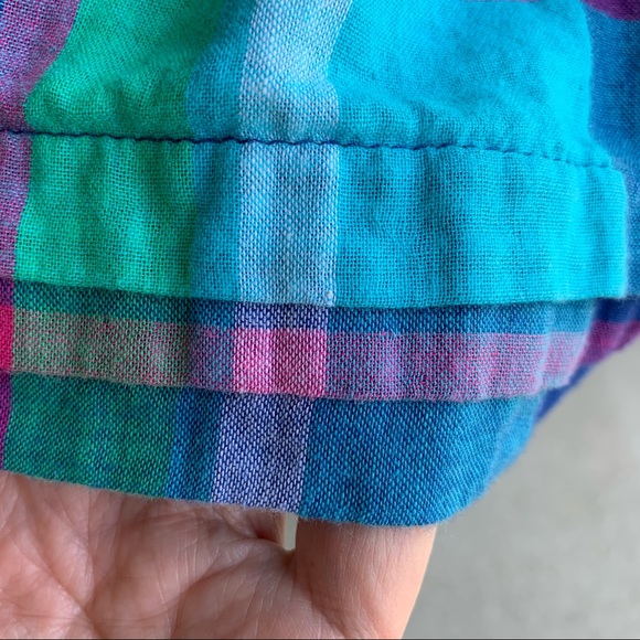 •Abercrombie & Fitch• Plaid Skater Skirt - Size Sm - Picture 4 of 9